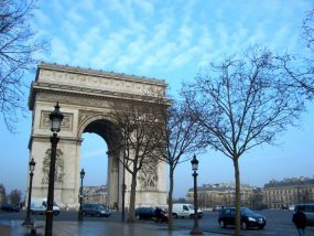 フランス・パリの凱旋門
