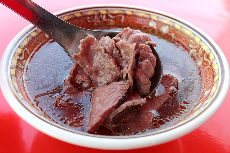 台南の名物グルメ「牛肉湯」