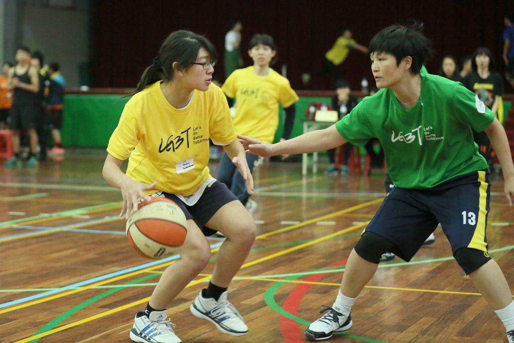 台灣同志運動會（台湾LGBT運動会）2016のバスケットボール
