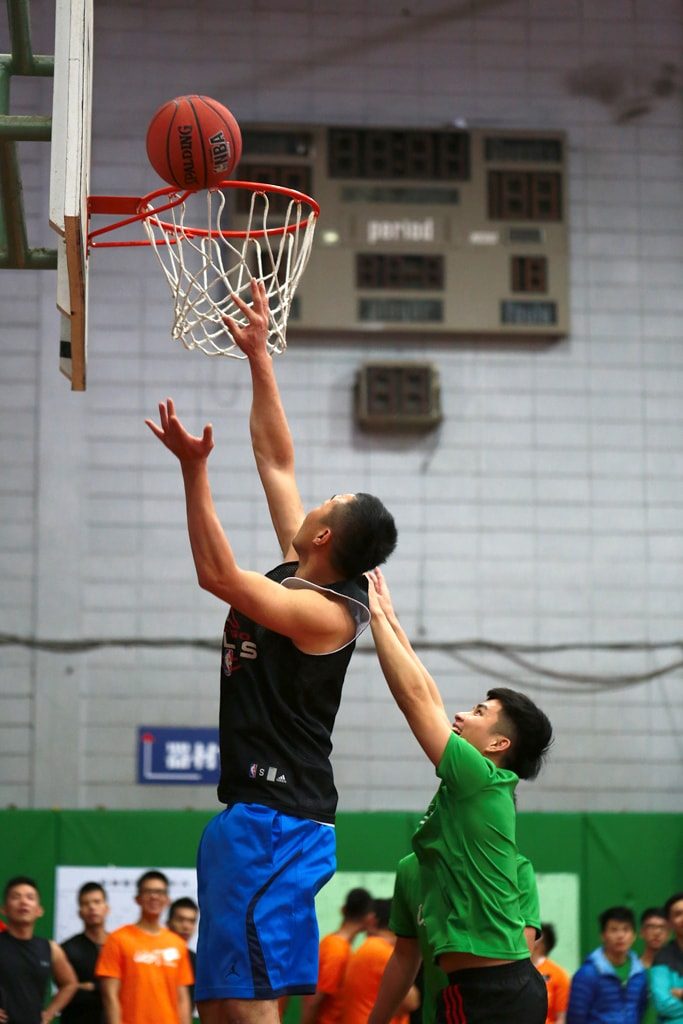 台灣同志運動會（台湾LGBT運動会）2016のバスケットボールシュート