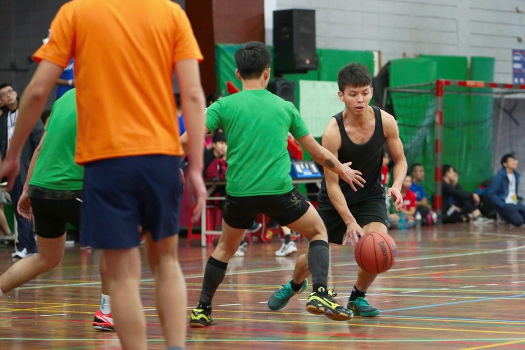 台灣同志運動會（台湾LGBT運動会）2016のバスケットボールドリブル