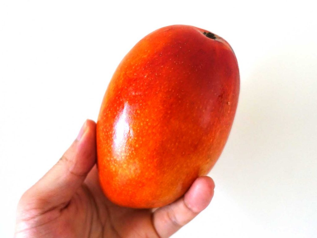台湾で定番の赤いマンゴー「愛文芒果」