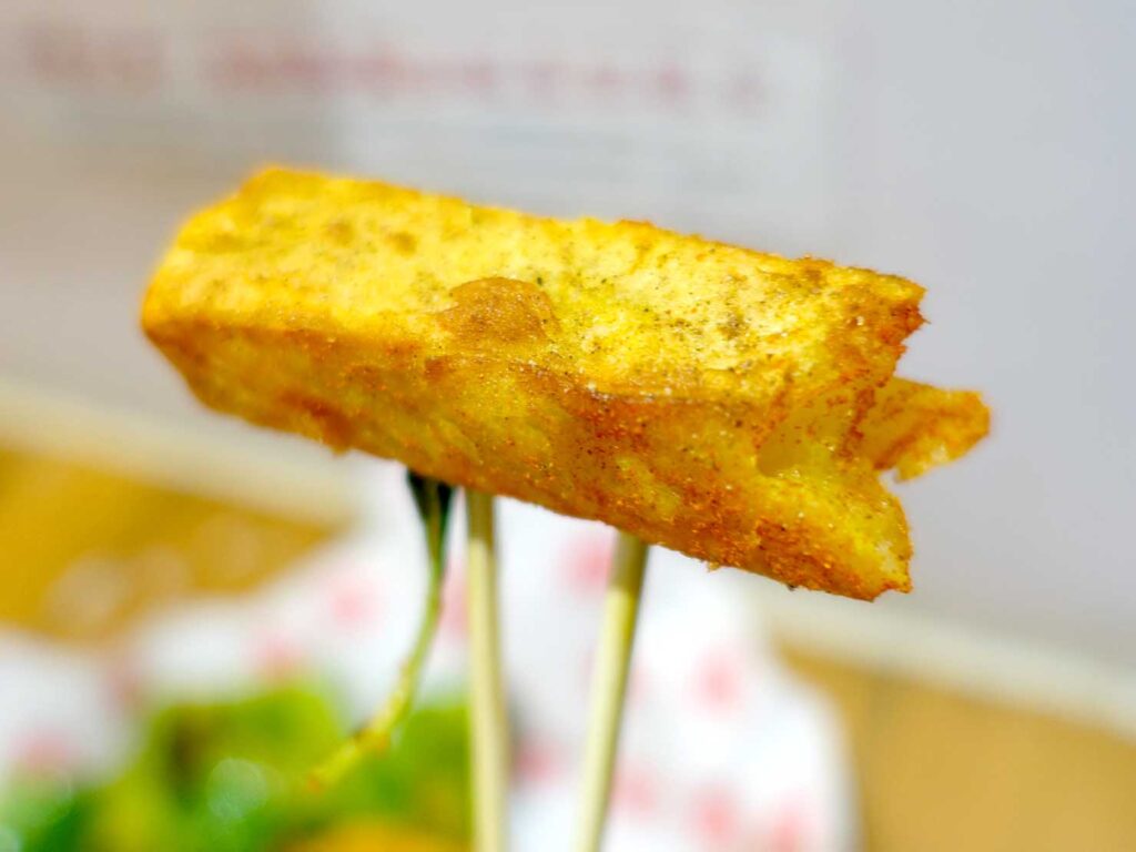 台北・師大夜市（台電大樓駅周辺）のおすすめグルメ店「師園鹽酥雞」の地瓜薯條