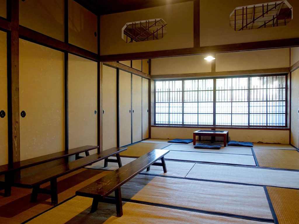 台北・金瓜石黃金博物館敷地内にある日本家屋の和室
