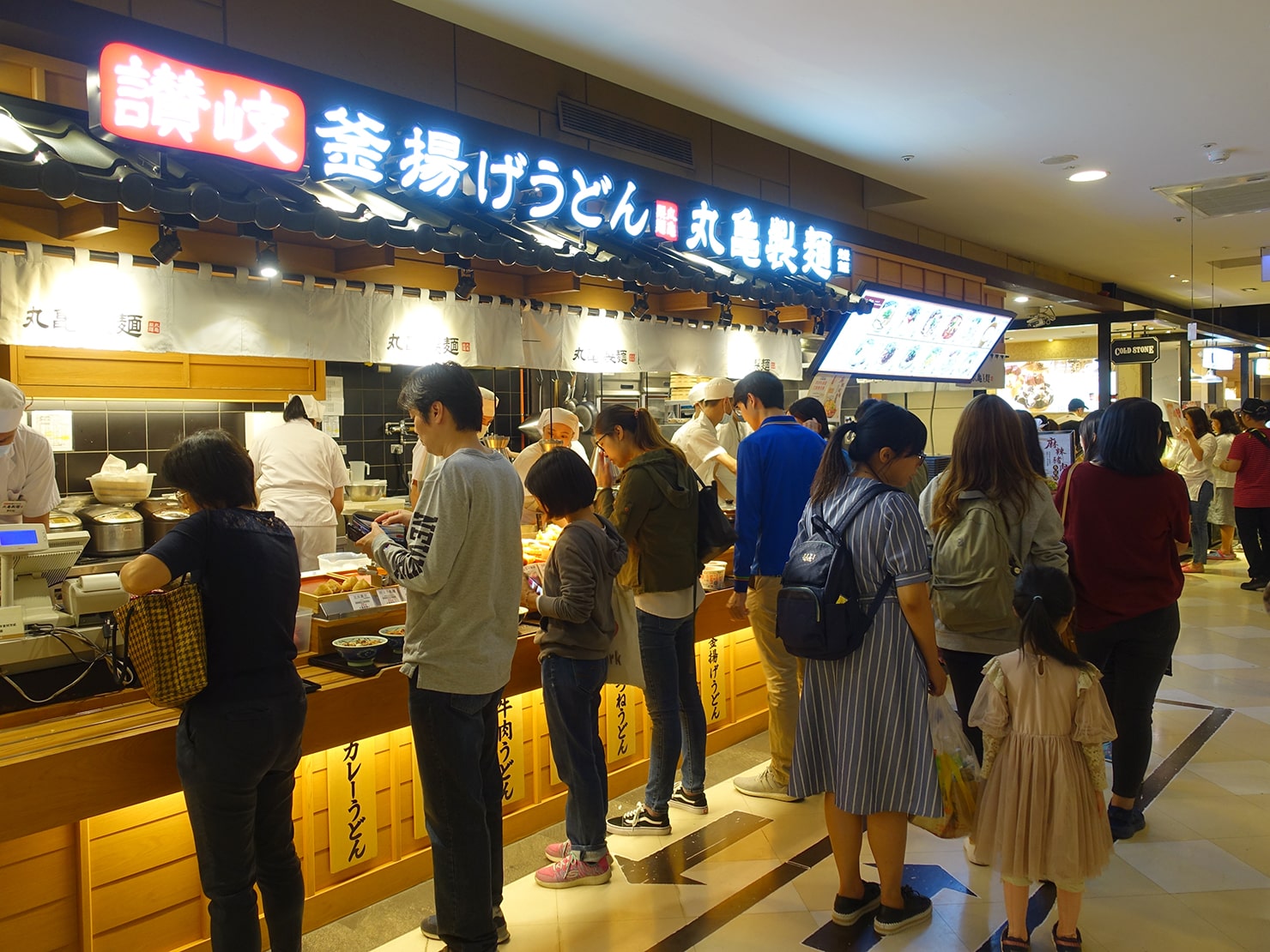 台湾「丸亀製麺」の店舗