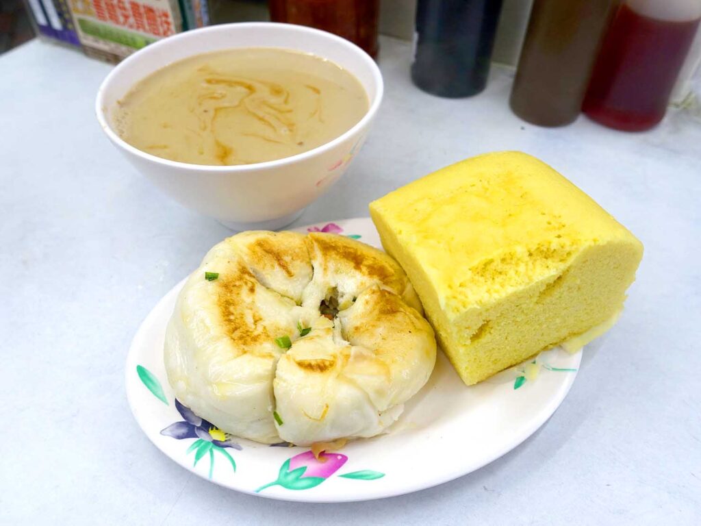 台北のおすすめ豆漿店「瑞安豆漿大王」の料理たち