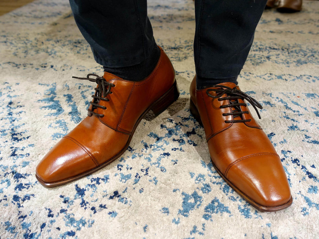 台湾のおすすめ革靴ブランド「林果良品 ORINGO」の橫飾德比鞋（ダービー・シューズ）