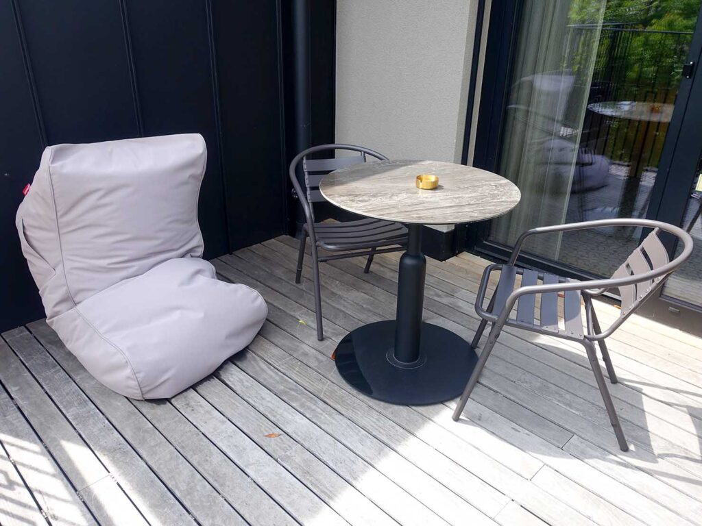 オーストリア・ウィーンのおすすめアパートメントホテル「WELTWIEN Apartments」スタンダードアパートメントのテラス