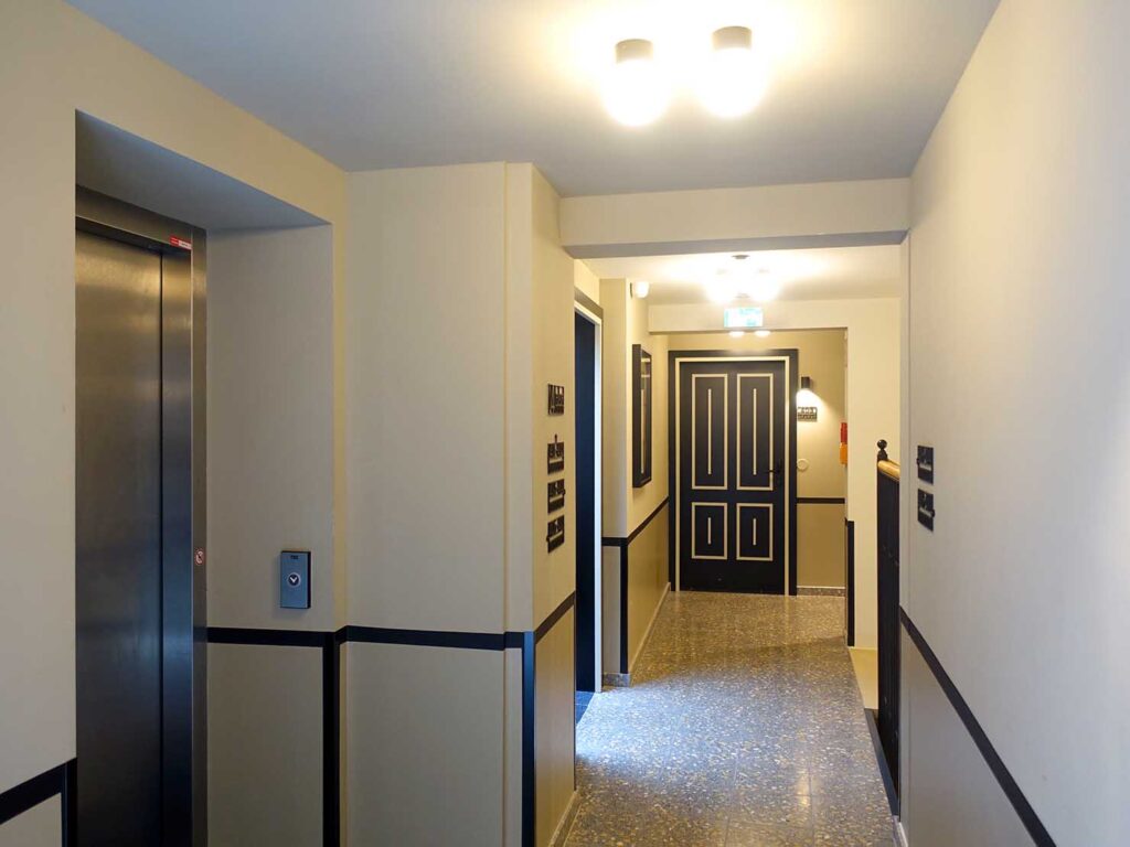 オーストリア・ウィーンのおすすめアパートメントホテル「WELTWIEN Apartments」の廊下